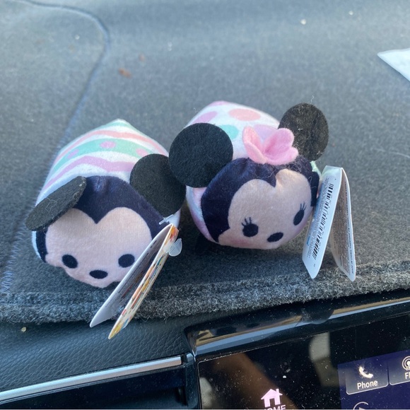 tsum tsum Other - NWT Disney Tsum Tsum Easter 2024 pastel Mickey and Minnie Set